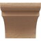 Ekena Millwork 6in. W x 6in. H x 28in. L Yorktown Woodgrain TimberThane Rafter Tail, Primed Tan RFTUR06X06X28YORRCPR - alternate 4